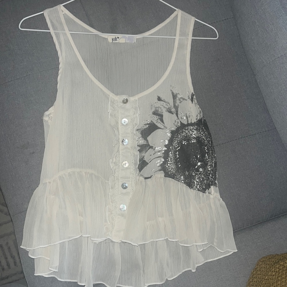 Sheer Tank Top